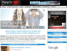 Tablet Screenshot of marseillevip.com